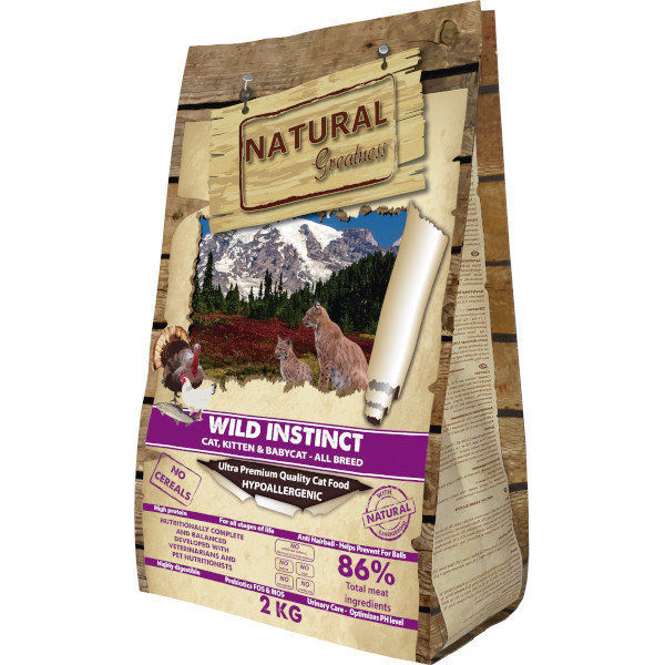 Natural Greatness pienso gato wild instinct 2kg