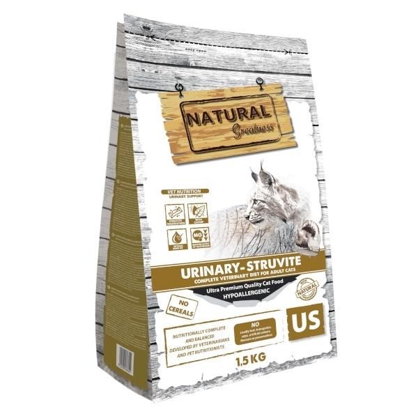 Natural Greatness Pienso Urinary Estruvita 1,5kg para gato
