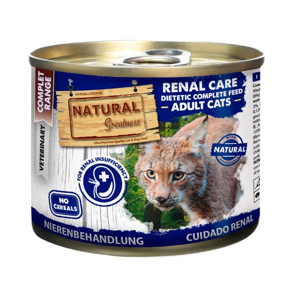 Natural Greatness lata Renal para gatos 200gr