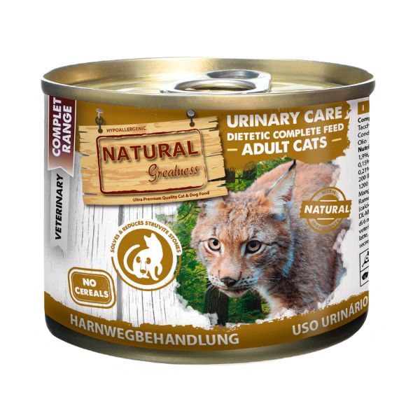 Natural Greatness lata Urinary para gatos 200gr