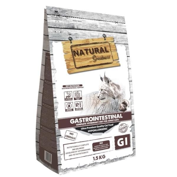 Natural Greatness pienso Gastrointestinal 1,5kg para gato