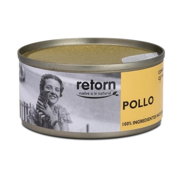 comprar lata retorn pollo para gato