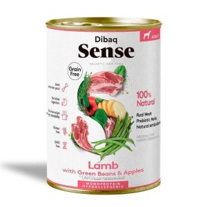 Dibaq Sense Grain Free Húmedo 380gr – Cordero