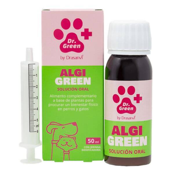 AlgiGreen oral Antinflamatorio articular natural para perros y gatos