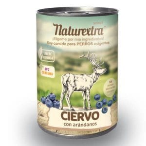 NaturExtra comida húmeda para perro 400gr – Ciervo